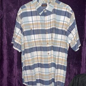 Ridgecut tough wear short sleeve button down shirt